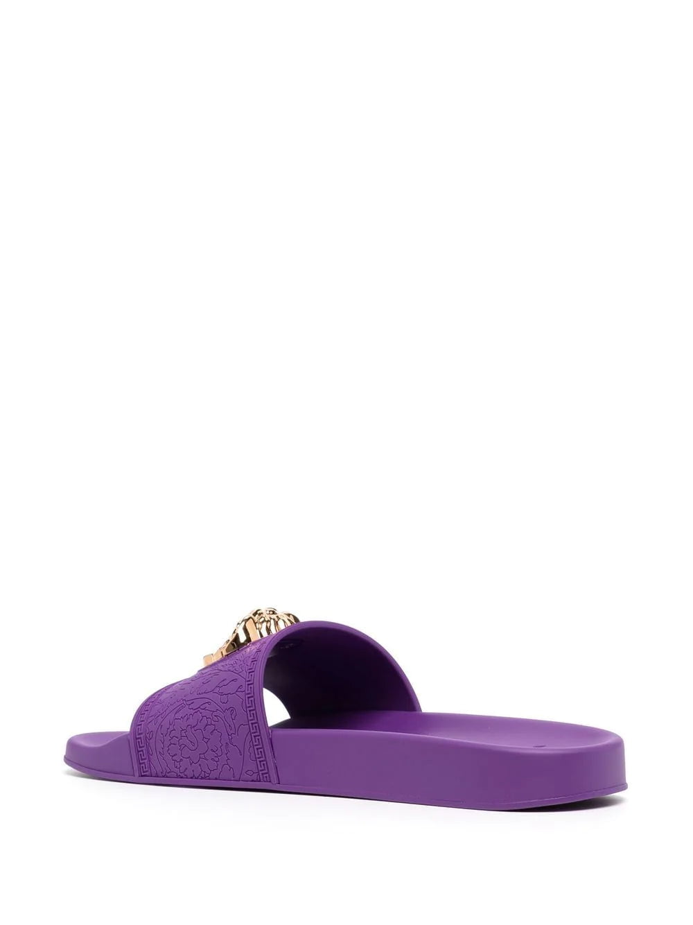 Versace Medusa-plaque open-toe slides - Image 3