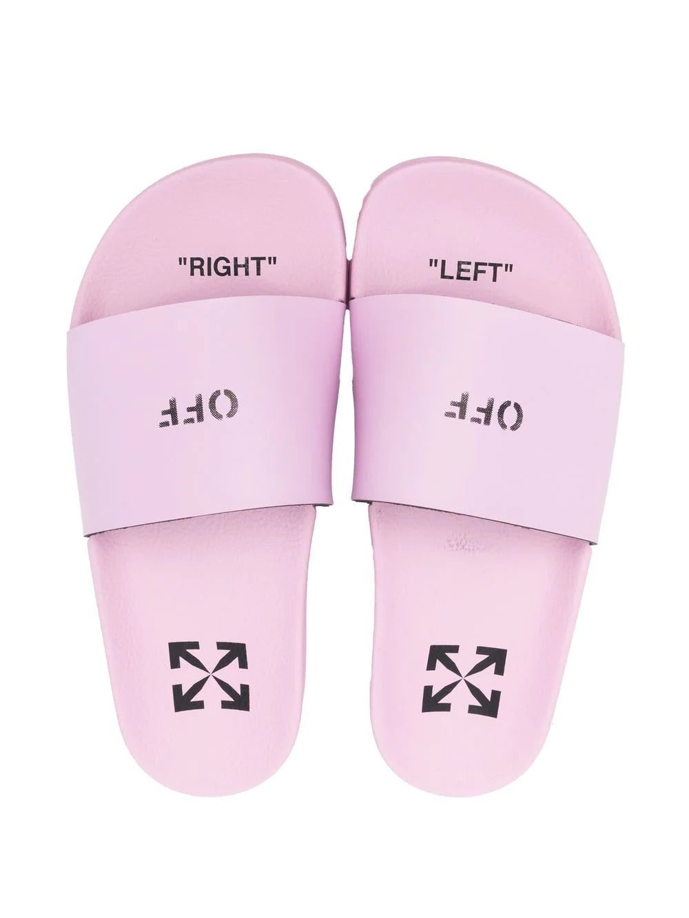 Off-White OFF logo-stamp open-toe slides - Image 4