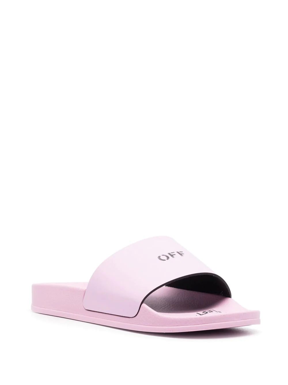 Off-White OFF logo-stamp open-toe slides - Image 2