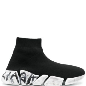 Balenciaga Speed 2.0 graffiti sneakers