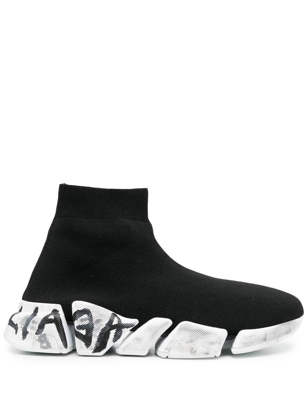 Balenciaga Speed 2.0 graffiti sneakers