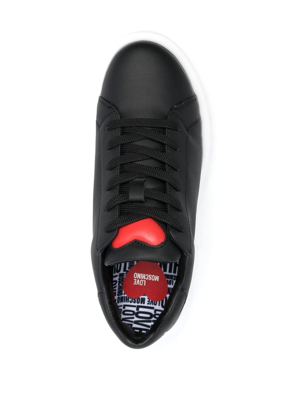 Love Moschino low-top lace-up sneakers - Image 4