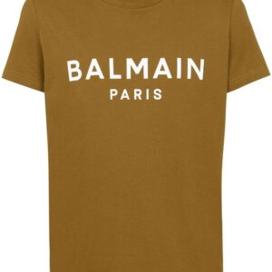 Balmain logo-print cotton T-shirt