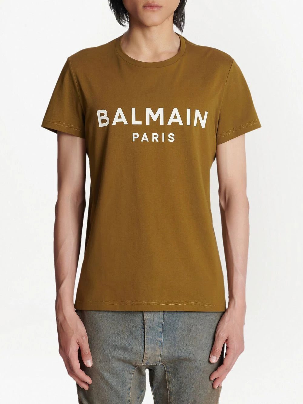 Balmain logo-print cotton T-shirt - Image 4