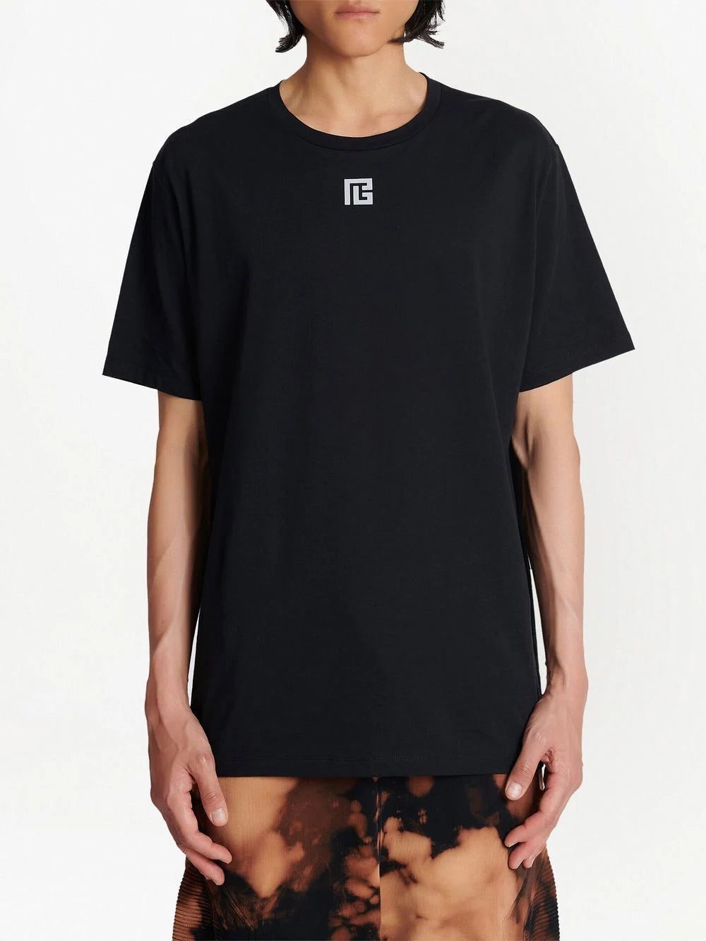 Balmain PB logo-print T-shirt - Image 2
