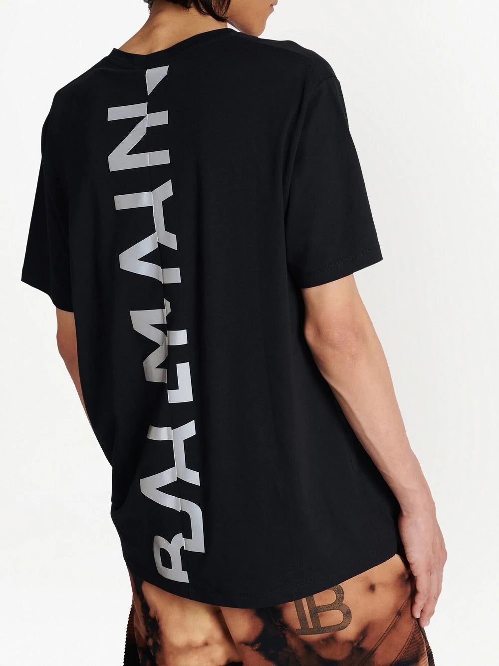 Balmain PB logo-print T-shirt - Image 4