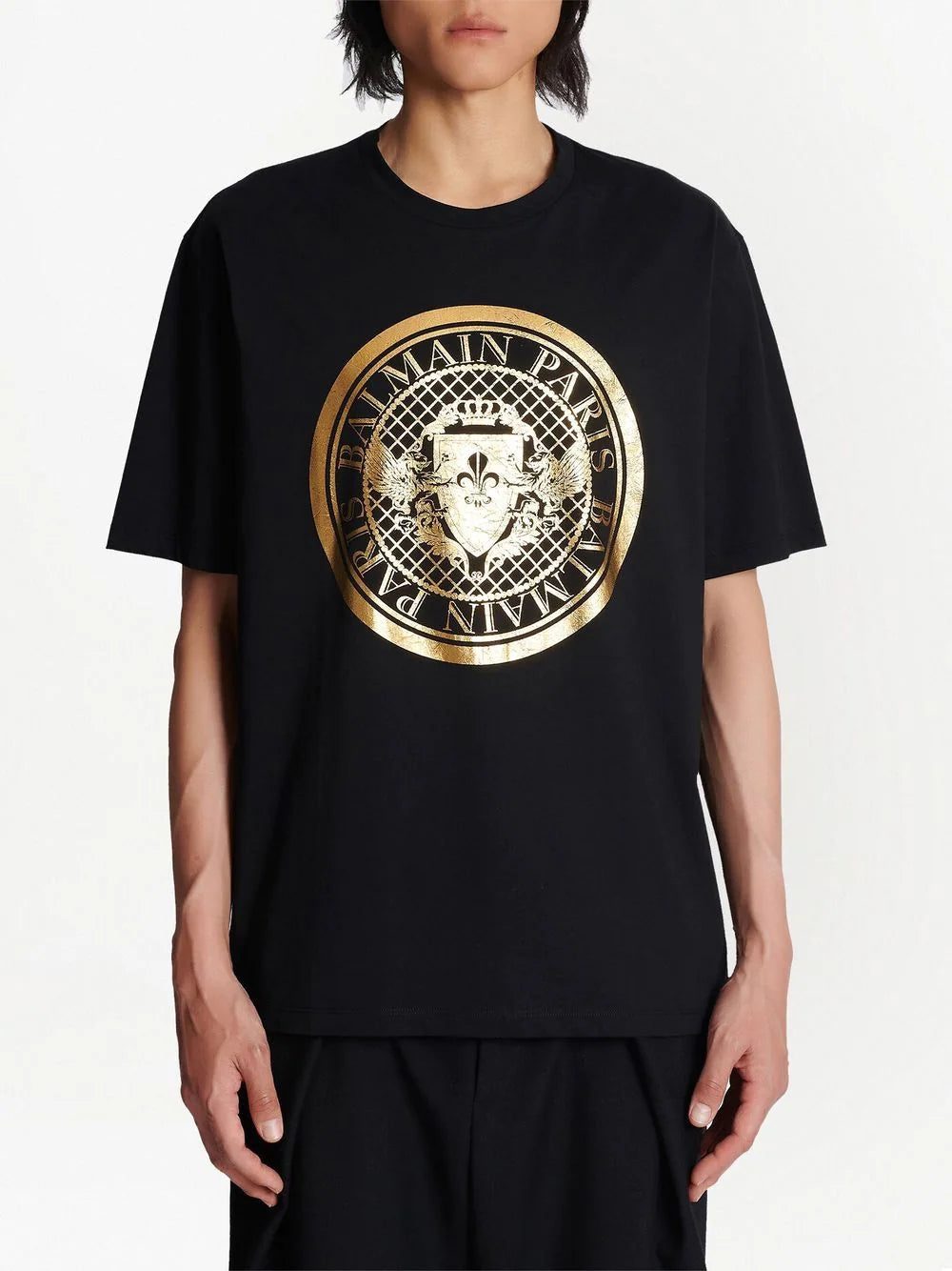 Balmain logo-print T-shirt - Image 3