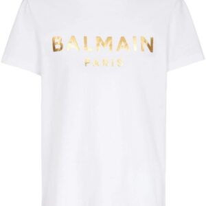 Balmain  logo-print short-sleeved T-shirt