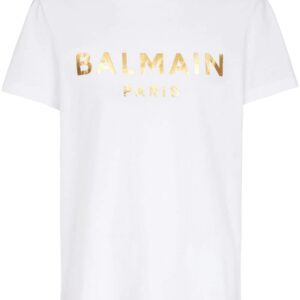 Balmain logo-print short-sleeved T-shirt