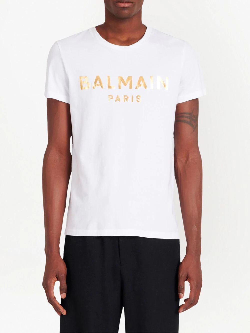 Balmain logo-print short-sleeved T-shirt - Image 4