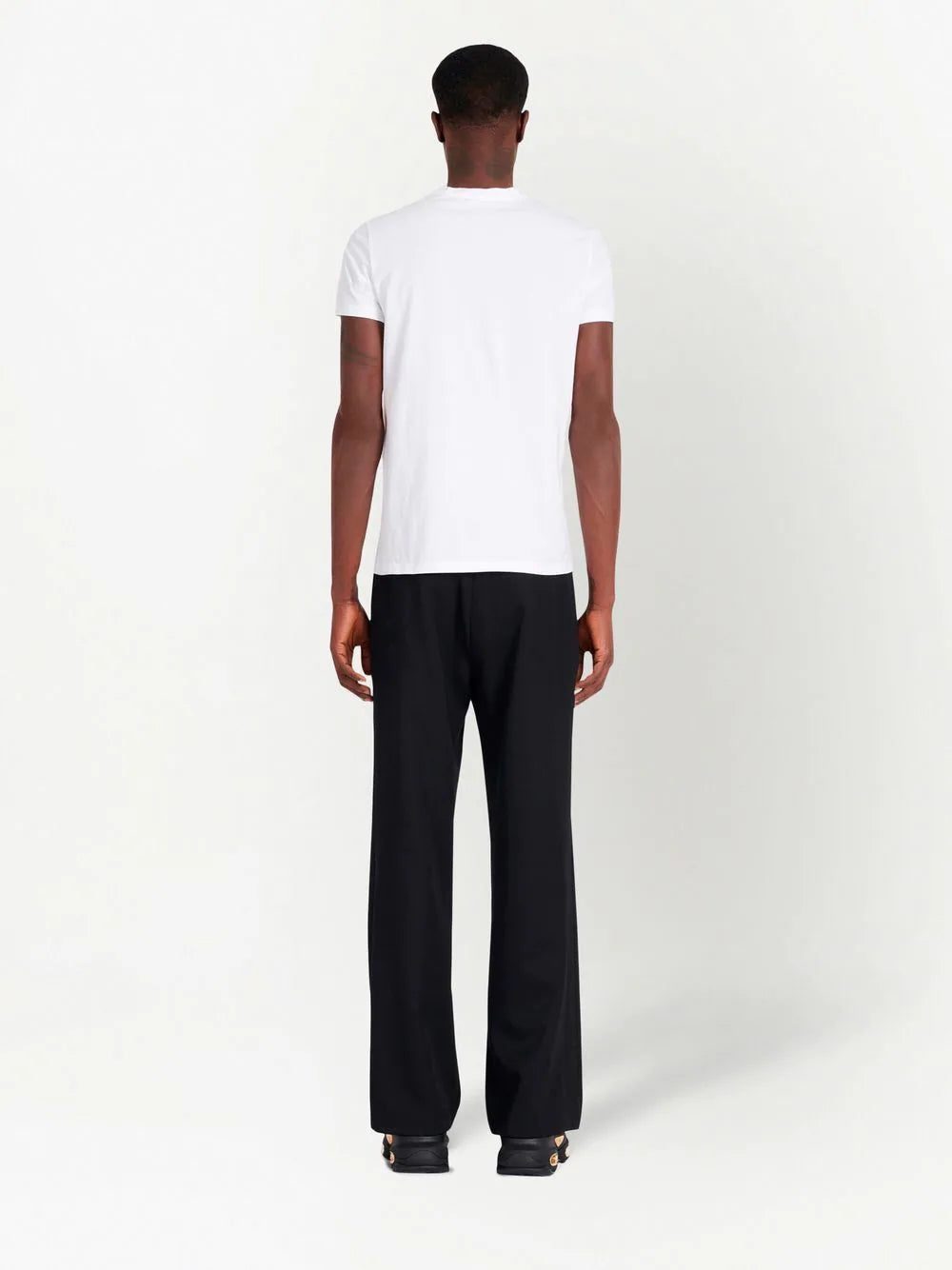 Balmain logo-print short-sleeved T-shirt - Image 3