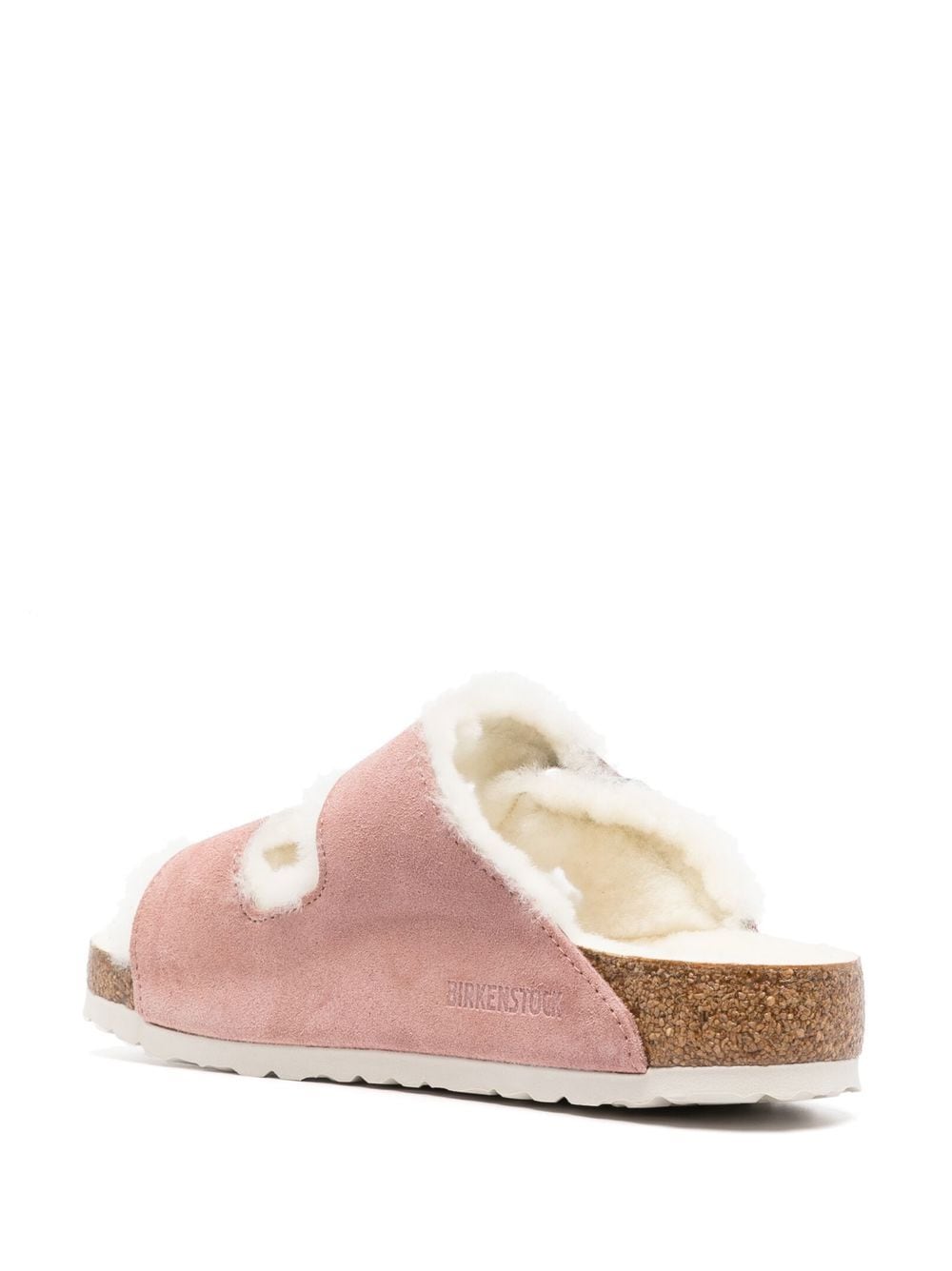 Birkenstock shearling-trim detail slides - Image 3