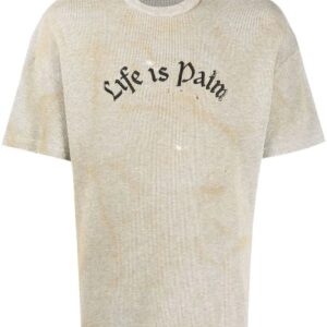 Palm Angels  Life is Palm distressed T-shirt