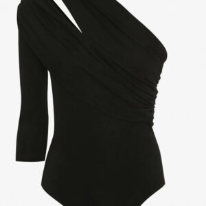 Alexander McQueen  one-shoulder bodysuit