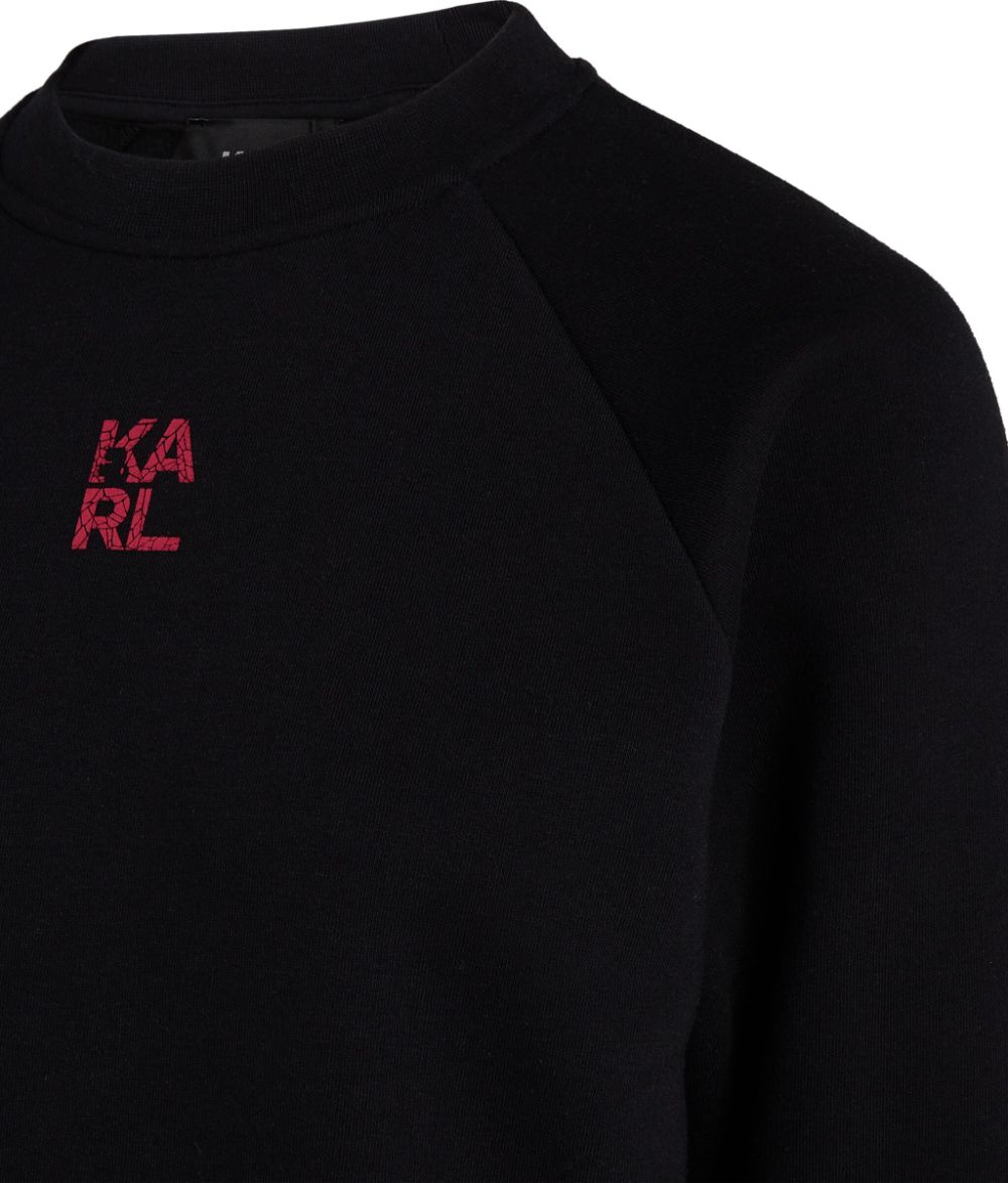 Karl Lagerfeld logo-print organic cotton sweatshirt - Image 2