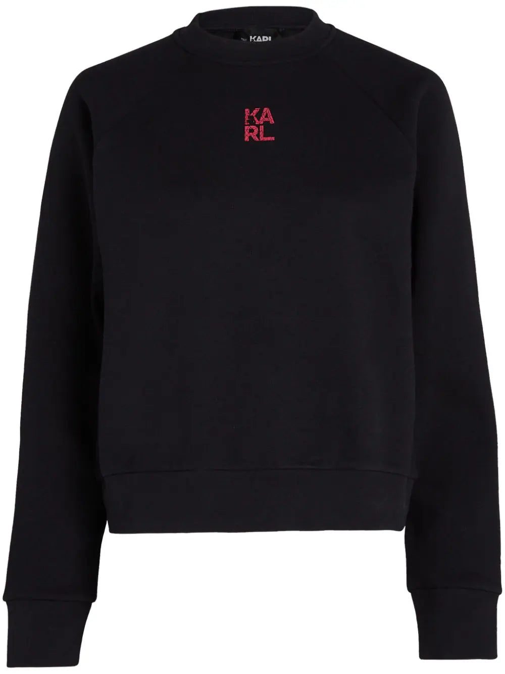 Karl Lagerfeld logo-print organic cotton sweatshirt