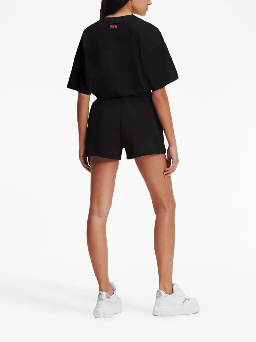 Karl Lagerfeld logo-print organic cotton T-shirt - Image 4