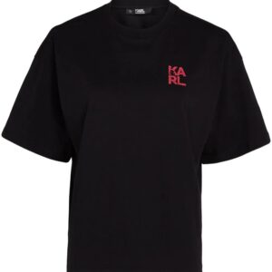 Karl Lagerfeld  logo-print organic cotton T-shirt