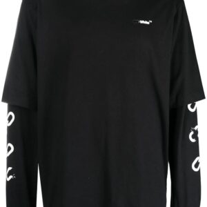 Off-White  logo-print T-shirt
