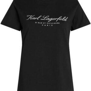 Karl Lagerfeld  Hotel Karl embroidered-logo T-shirt