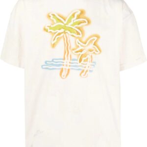 Palm Angels  logo-print cotton T-shirt