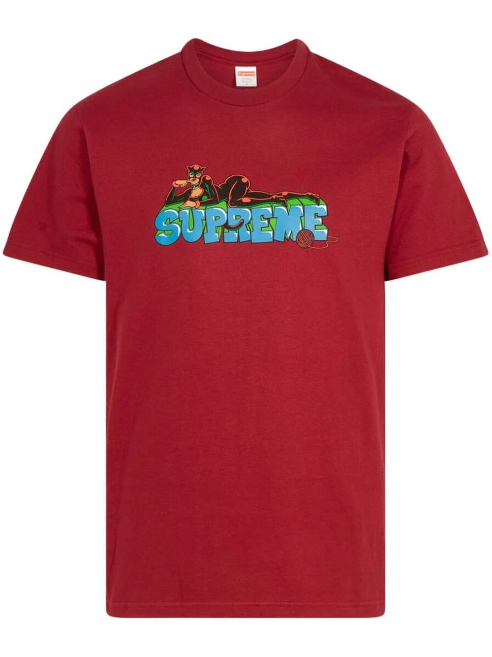 Supreme Catwoman crew neck T-shirt