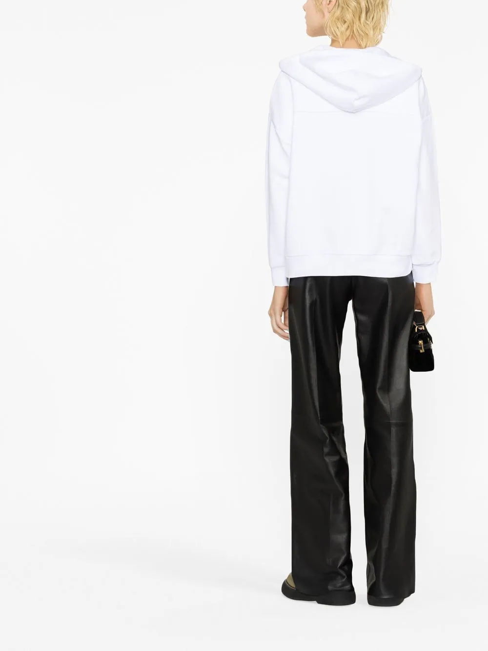 Alexander McQueen logo-print drawstring hoodie - Image 4