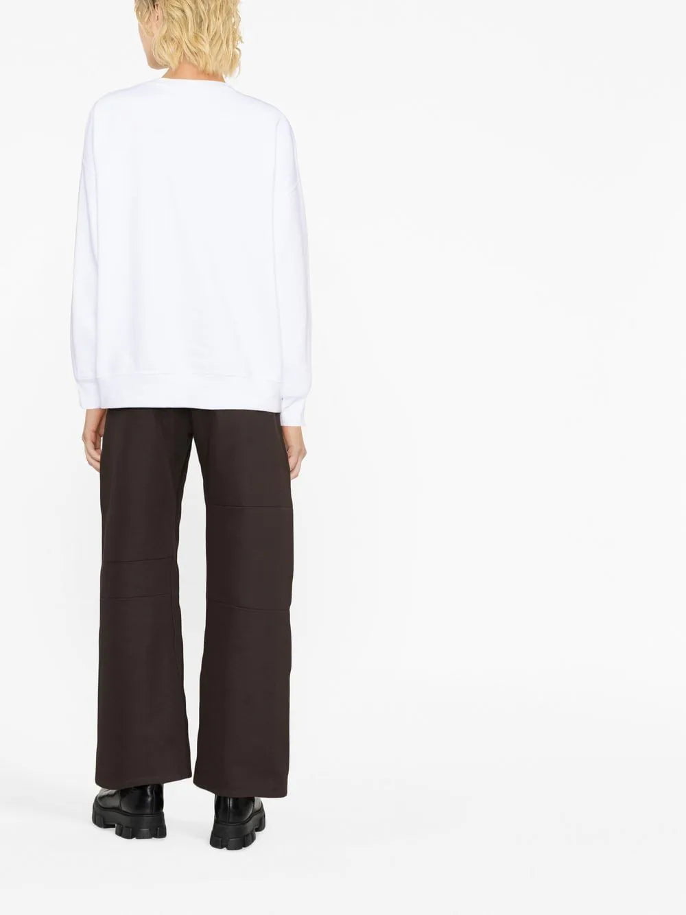 Alexander McQueen logo-print cotton sweatshirt - Image 3