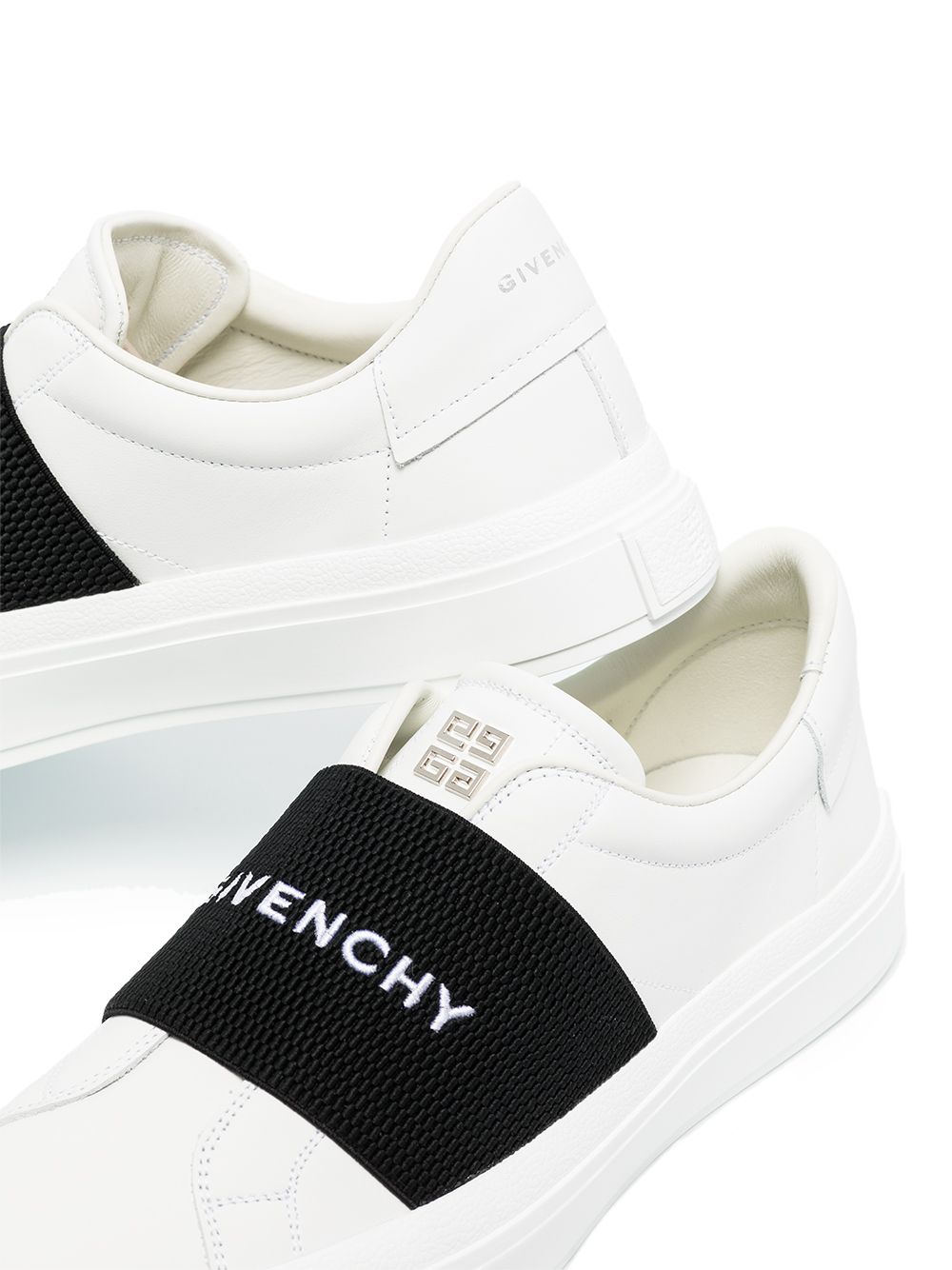 Givenchy logo-webbing low-top sneakers - Image 2