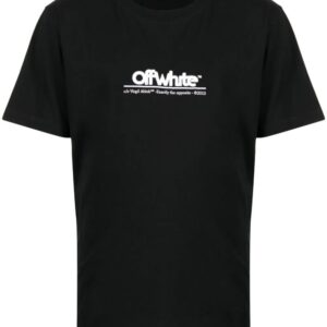Off-White  logo-embroidered T-shirt