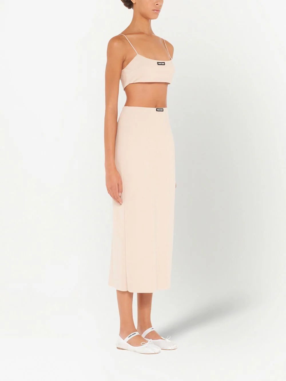 Miu Miu high-waist midi skirt - Image 3