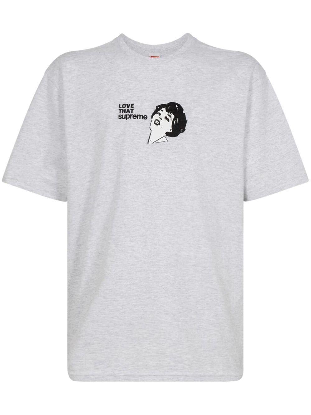 Supreme Love That-print cotton T-shirt
