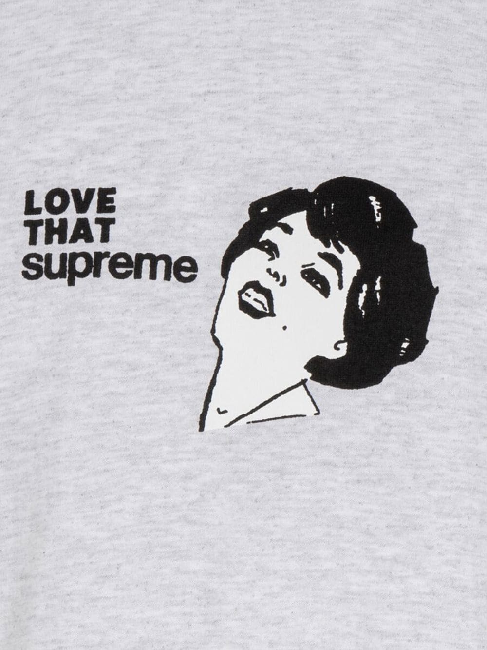 Supreme Love That-print cotton T-shirt - Image 2