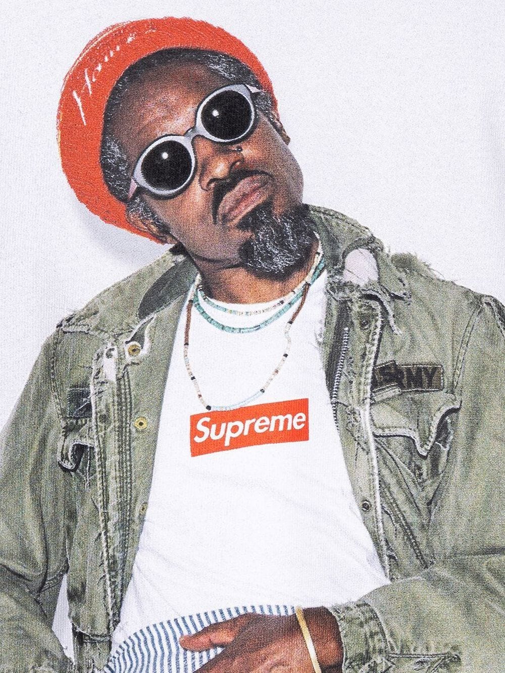 Supreme Andre 3000 photograph-print T-shirt - Image 2