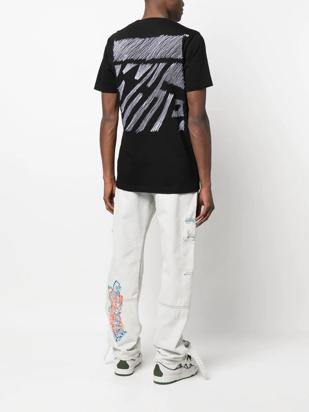 Off-White Scribble Diag printed T-shirt - Image 2