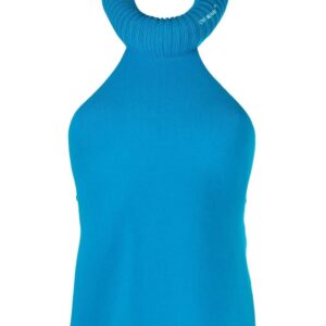 Off-White tubular open-back top