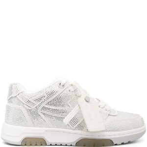 Off-White Out Of Office Strass leather sneakers