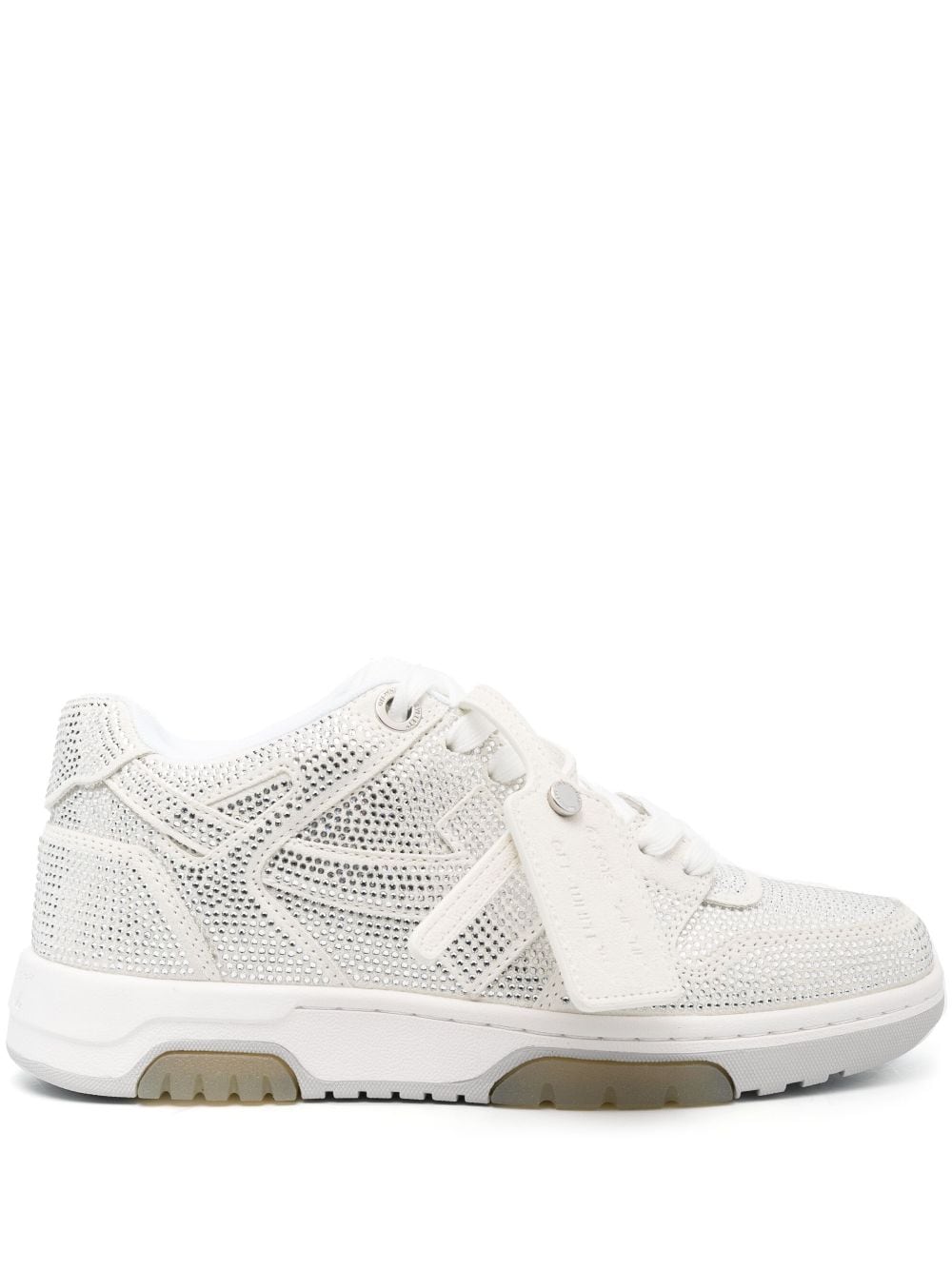 Off-White Out Of Office Strass leather sneakers