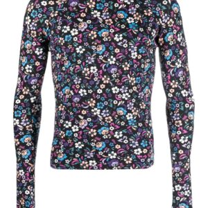 Off-White  floral-print long-sleeve T-shirt