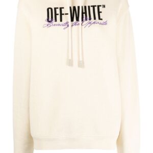 Off-White Big Logo Opposite-print hoodie
