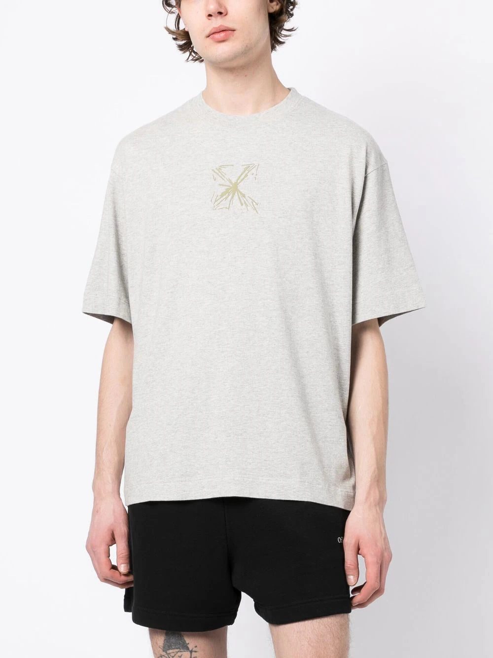 Off-White arrows cotton T-shirt - Image 3