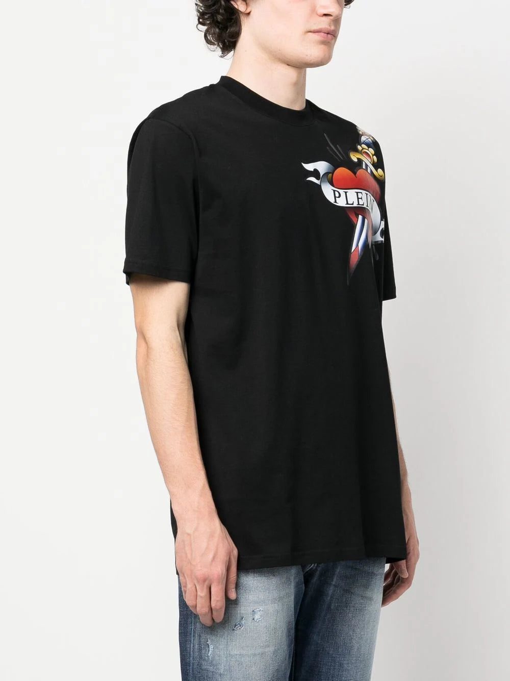 Philipp Plein graphic-print T-shirt - Image 3
