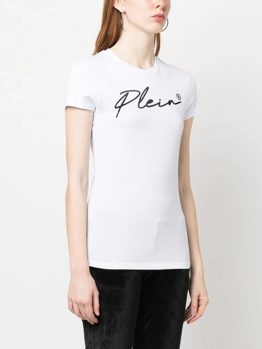 Philipp Plein logo-print short-sleeved T-shirt - Image 3