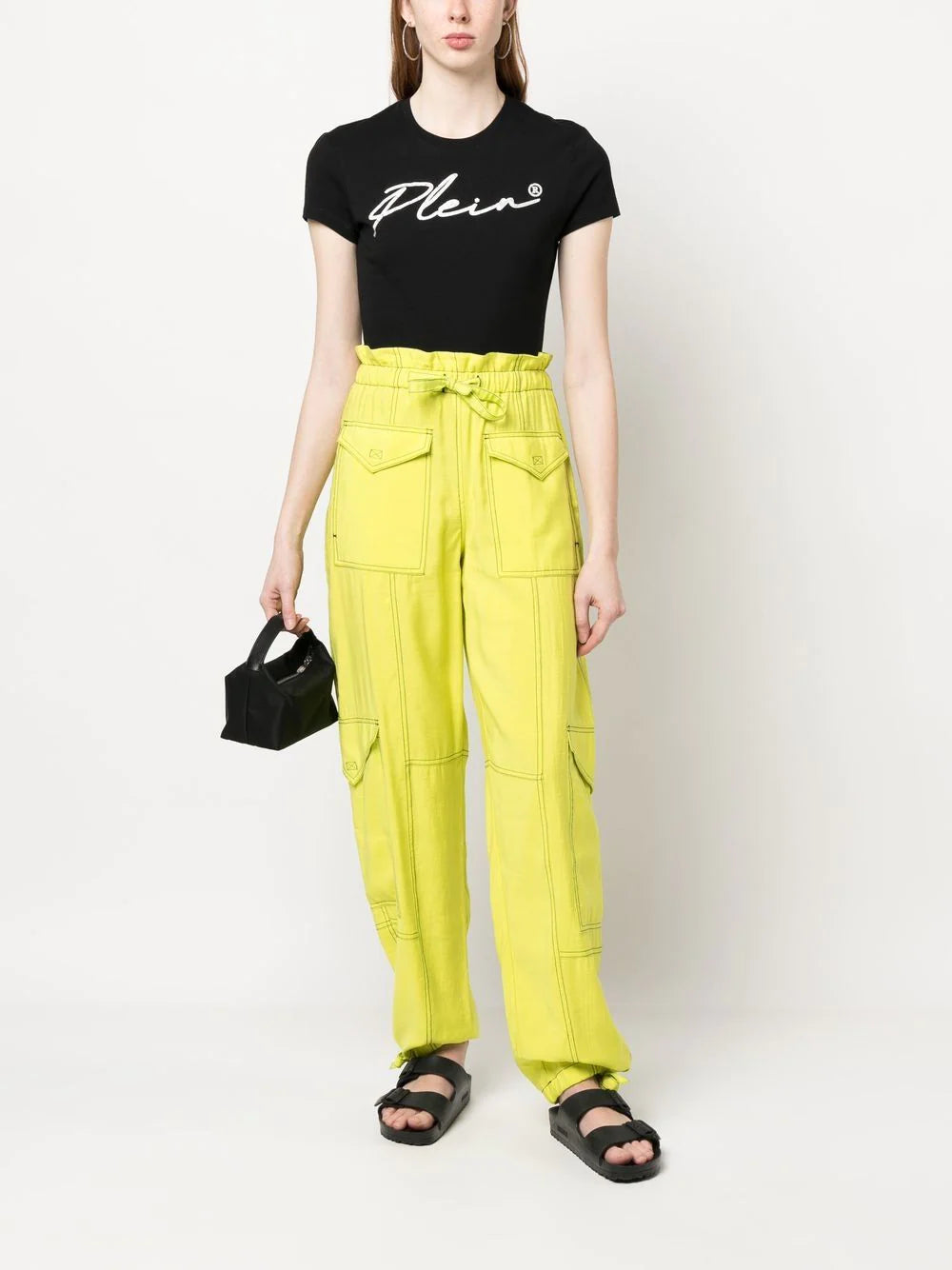 Philipp Plein logo-embellishment stretch-modal T-shirt - Image 2