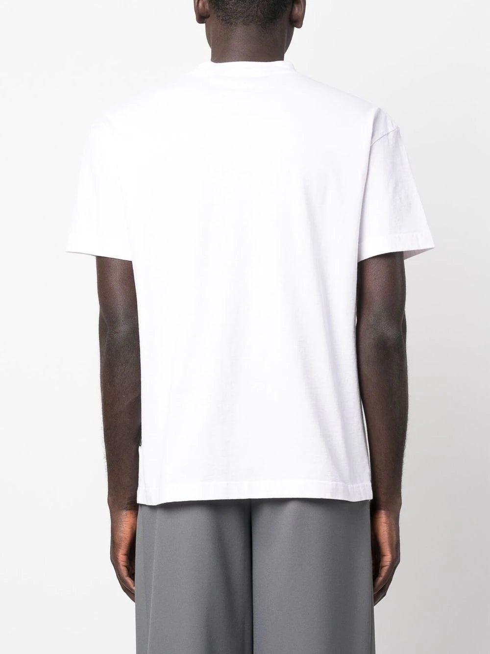 Palm Angels logo-patch cotton T-shirt - Image 3