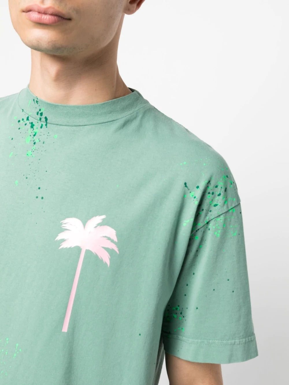 Palm Angels logo-print T-shirt - Image 4