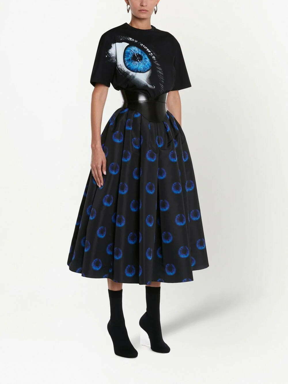 Alexander McQueen iris graphic print T-shirt - Image 3