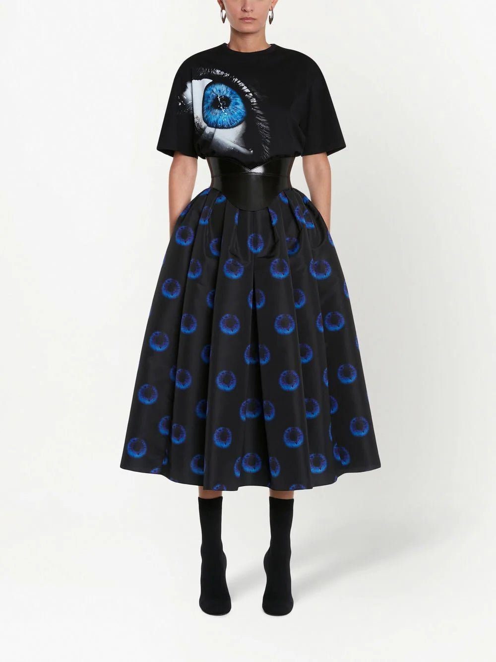 Alexander McQueen iris graphic print T-shirt - Image 2