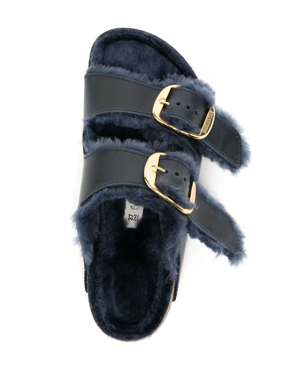 Birkenstock Arizona two-strap shearling sandals - Image 4