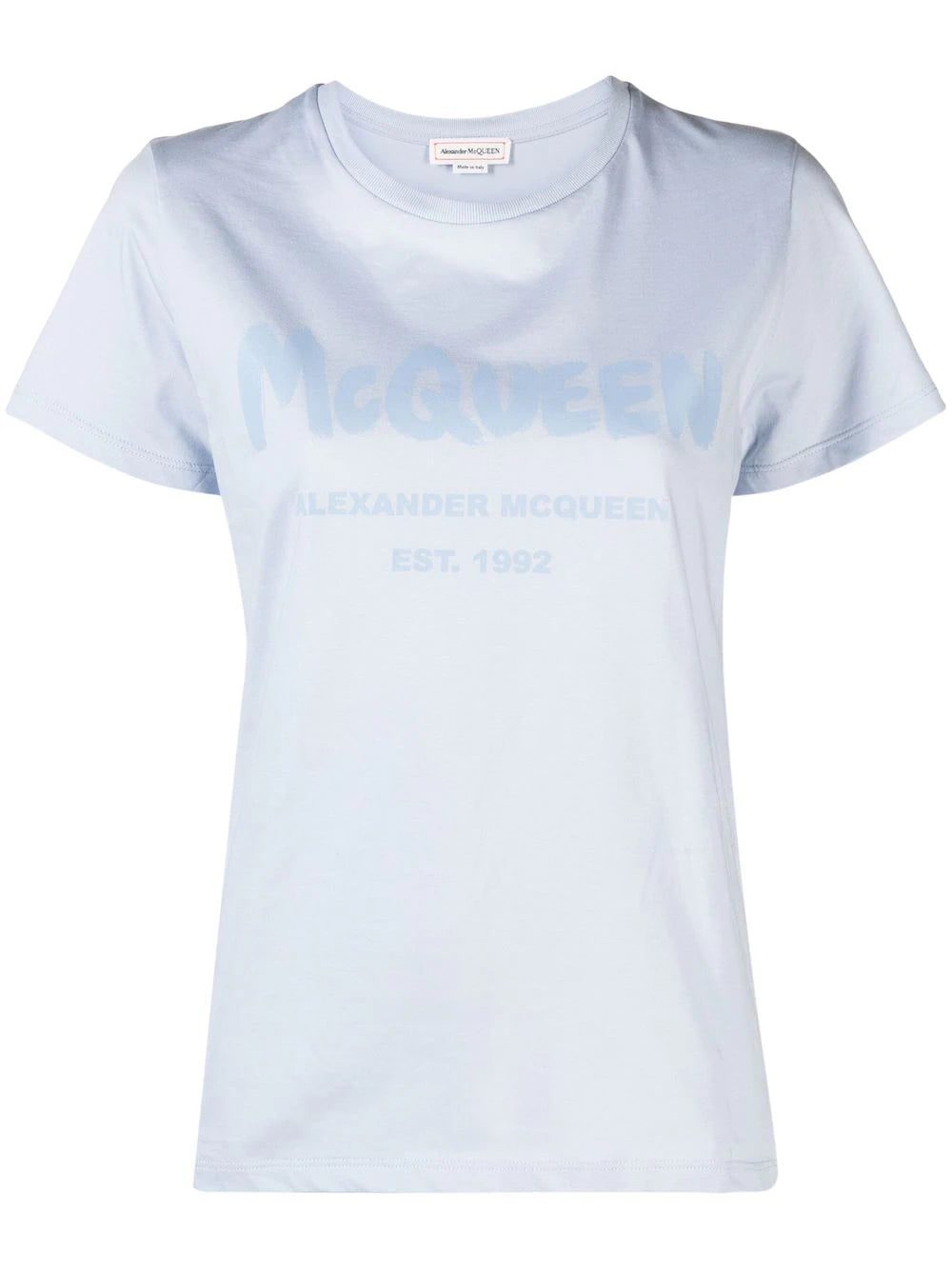 Alexander McQueen graffiti logo T-shirt